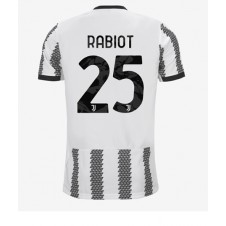 Juventus Adrien Rabiot #25 Hjemmedrakt 2022-23 Kortermet